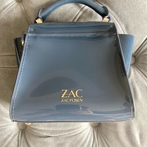 Zac Posen mini bag (blue) w/ attachable cross body